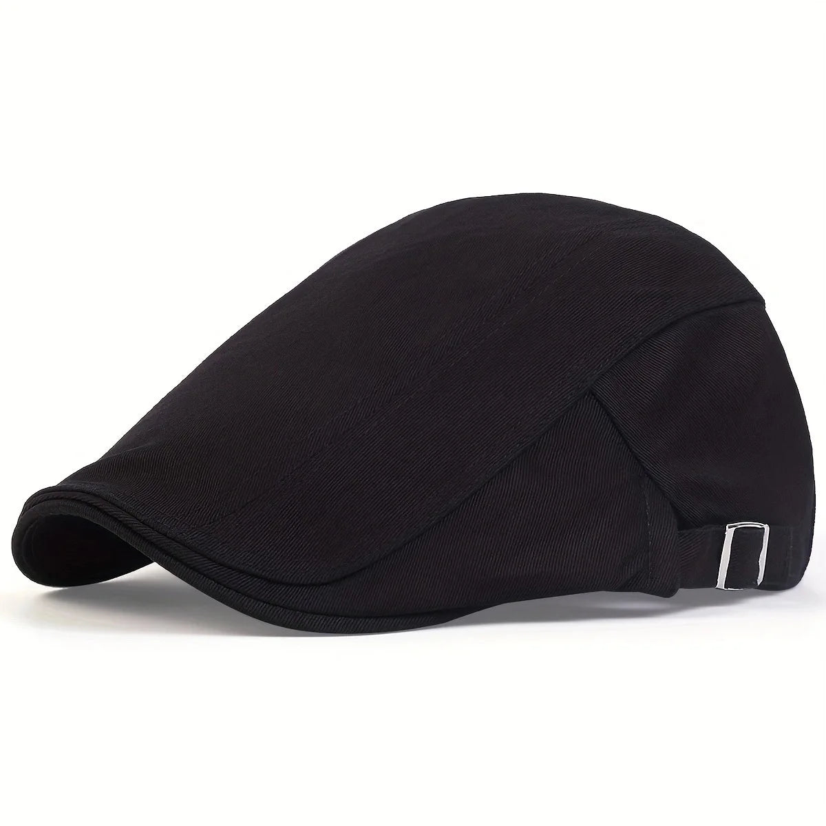 Forward Hat Solid Color Retro British Style Newspaper Hat
