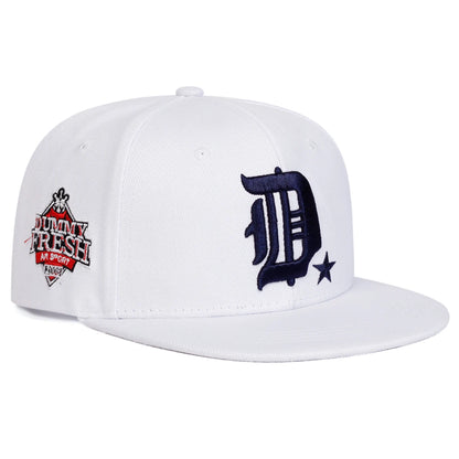 Unisex D Letter Side Dummy Fresh Embroidery Hip-hop Hats Spring