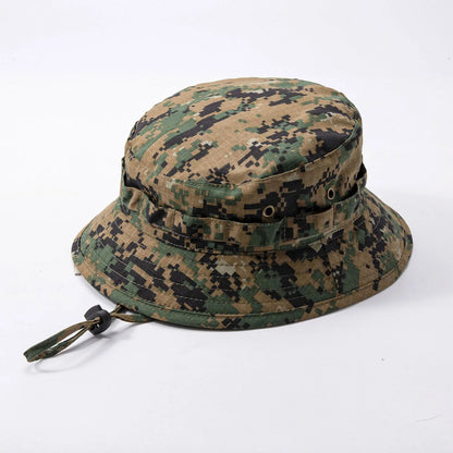 Custom Printed Logo Camouflage Bucket Hat
