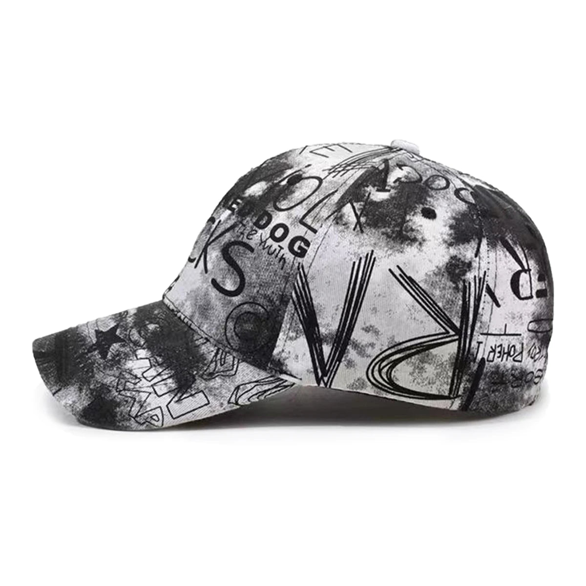 Unisex Graffiti Letters Baseball Caps Spring Autumn Outdoor