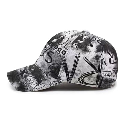 Unisex Graffiti Letters Baseball Caps Spring Autumn Outdoor