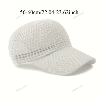 Portable Adjustable Mesh Sun Hat With Ventilation Hole UV Protection