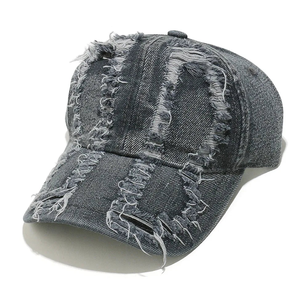 Custom Warm Classic Denim Sports Hiphop Caps Unisex