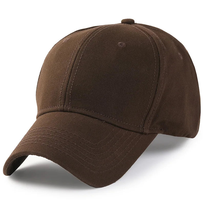 13 Colors Adult Sold Hard Top Cotton Big Size Baseball Cap
