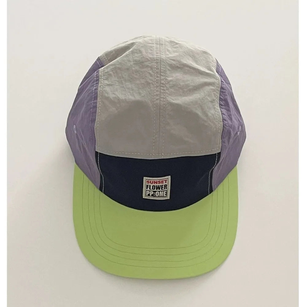 Retro Japanese Style Hip-hop Hats 5 Panel Thin Flat Brimmed Baseball Cap