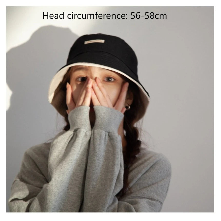 Fisherman's Hat Japanese-Style Versatile Bucket Hat Outdoor Casual Korean-Style