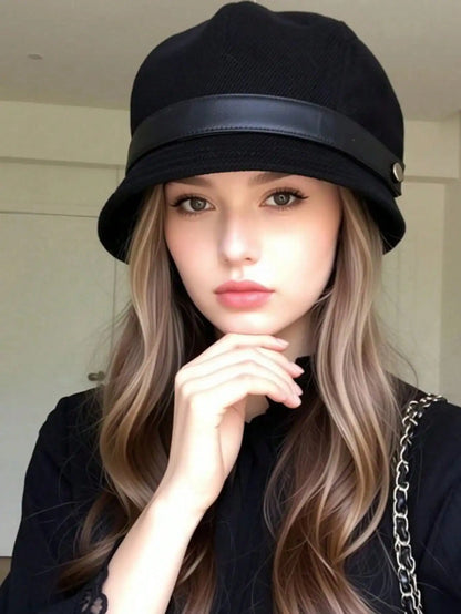 Women's Corduroy Bucket Hat, Korean Style Versatile Cap