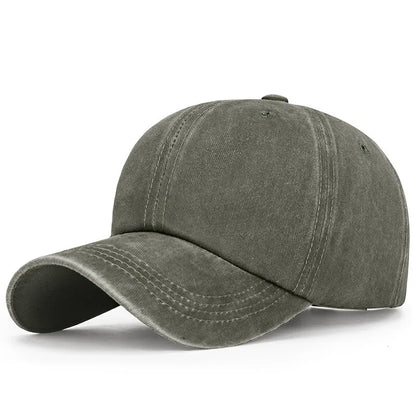 Men Women Unisex Adjustable Distressed Dads Hat