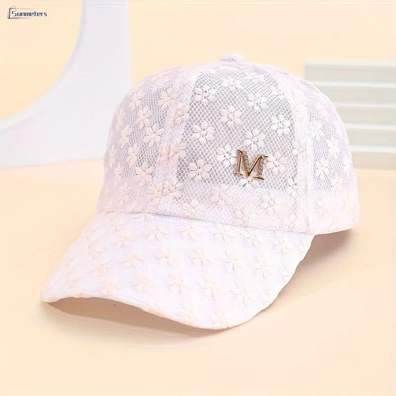 New Lace Women's Thin Baseball Women Hat