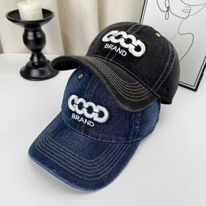 Unisex Simple Denim Baseball Cap