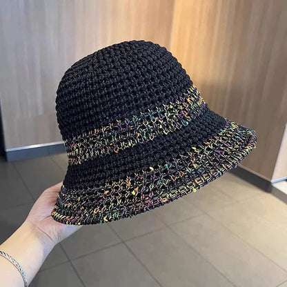 Summer New Style Straw Fisherman Hats Women's
