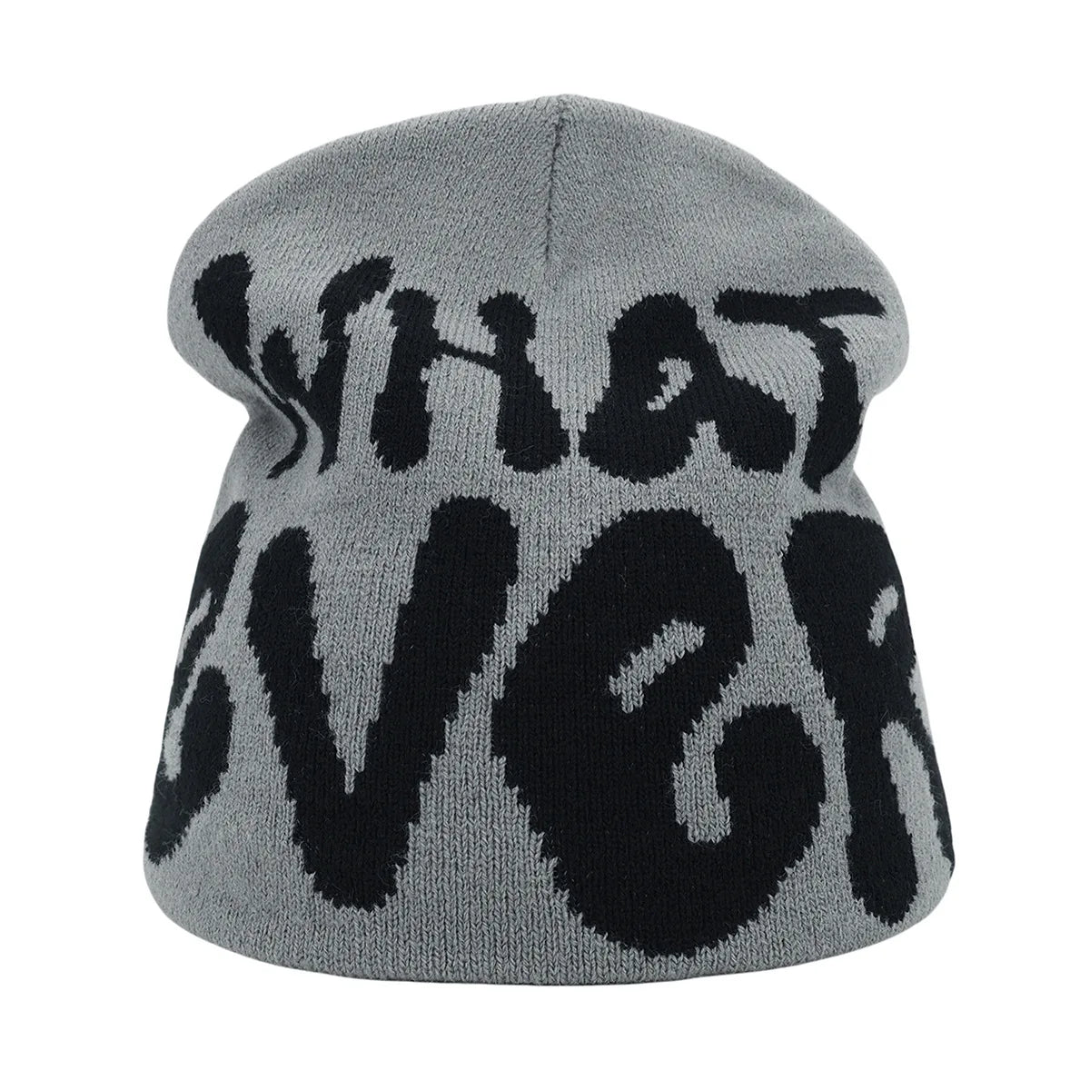 Y2K Letter Beanies Women Men Winter Autumn Warm Knit Hat