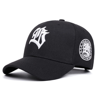 2026 New Creative Skateboard Hat Gothic Letter Embroidered Hip-Hop Hat