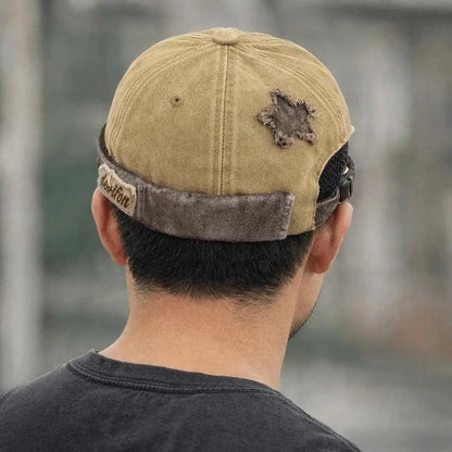 Casual Adjustable Washed Landlord Cap