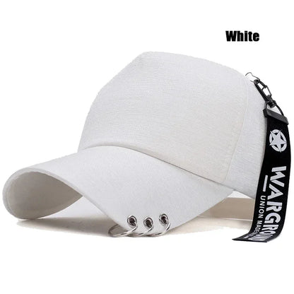 Classic Brim Design Metal Personalized Baseball Cap