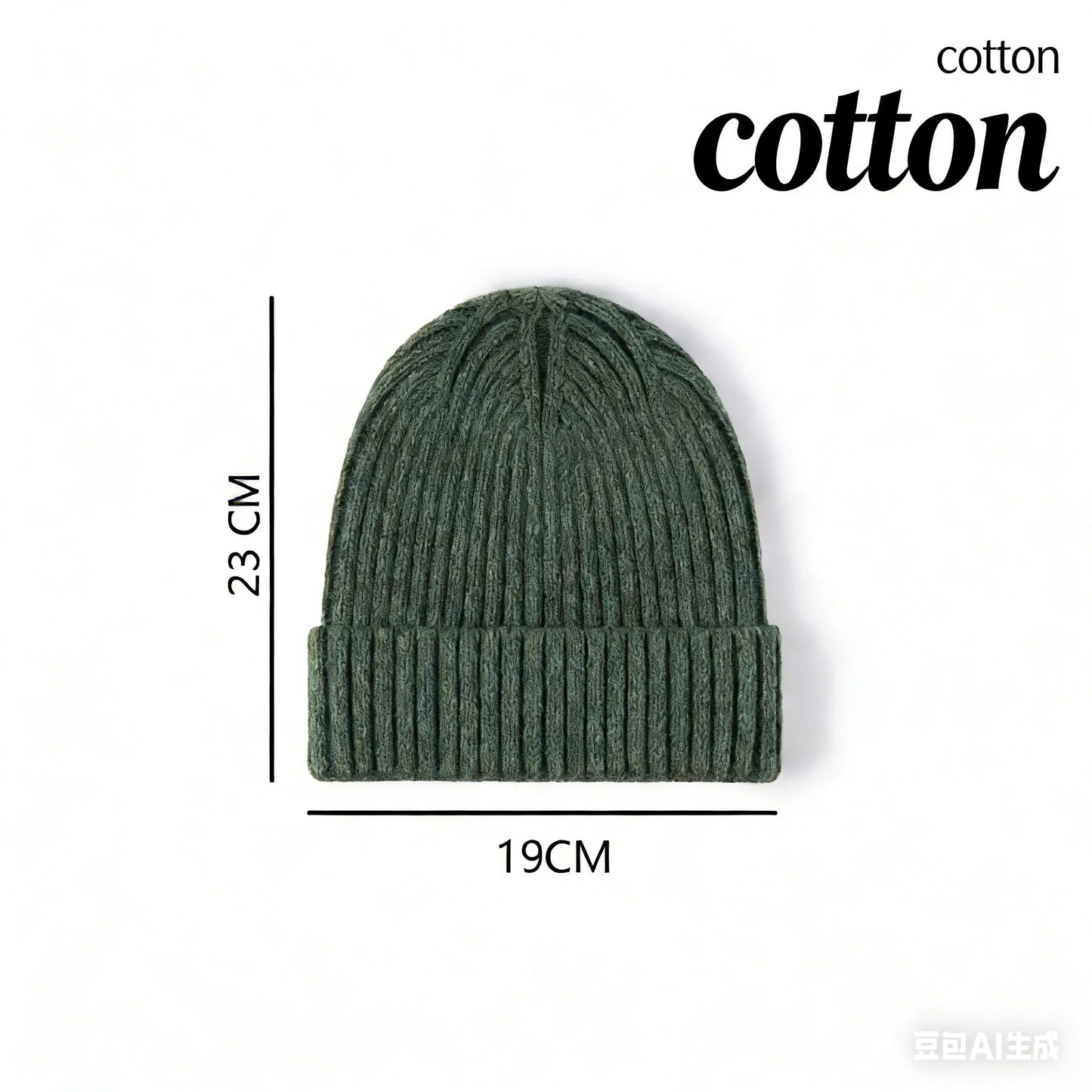 Autumn  Winter Short Warm Melon Hat Men