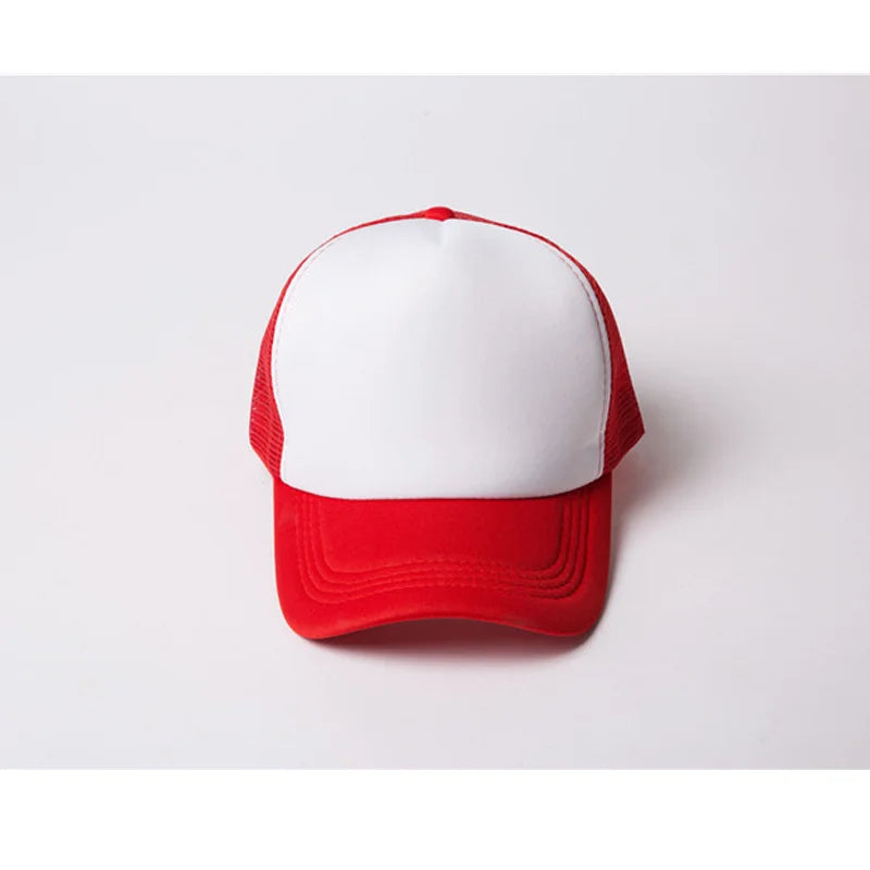 1 PCS Unisex Cap Casual Plain Mesh Baseball Cap For Women Men