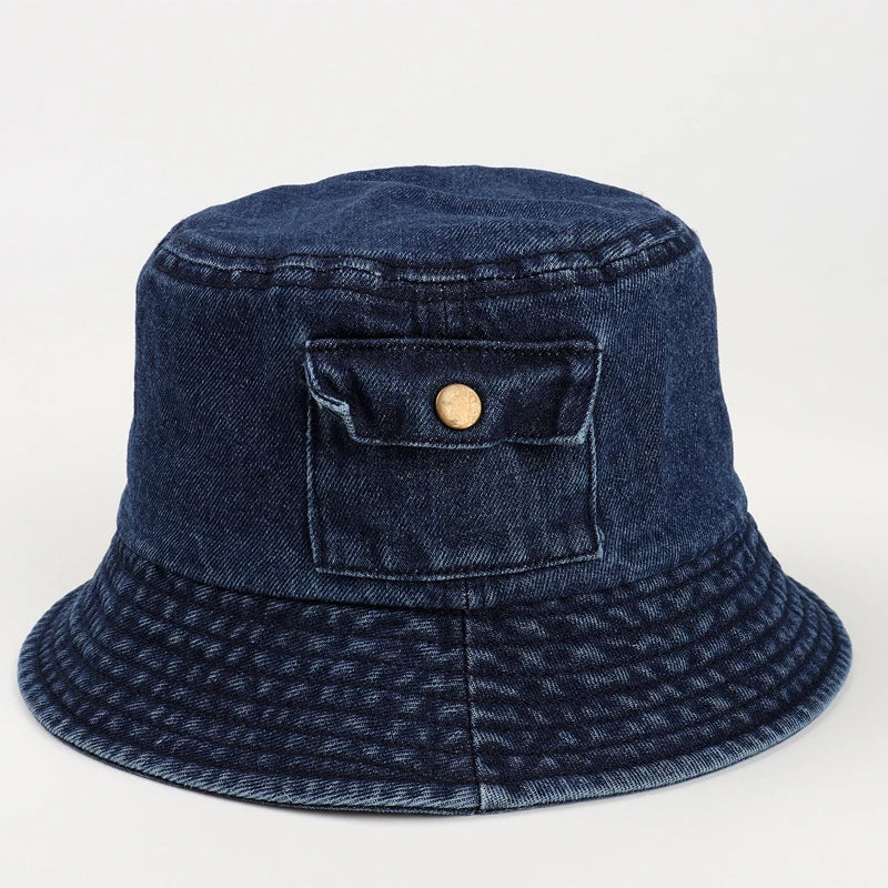 New Custom Logo Foldable Fisherman Hat