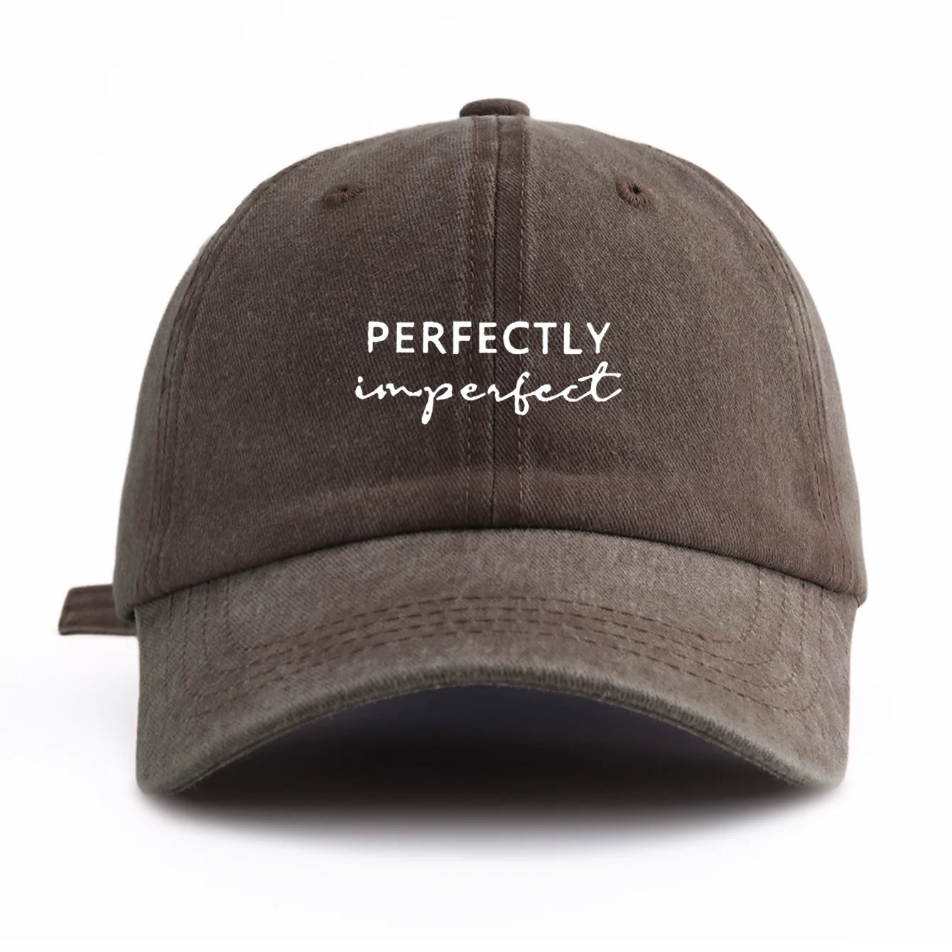 Minimalist Retro Style Casual Soft Adjustable Dad Hat