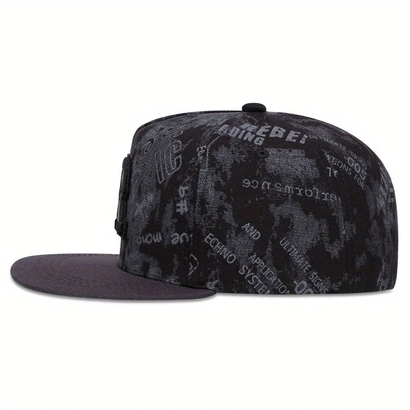 High Quality Fashion Letter Embroidered Graffiti Style Hip Hop