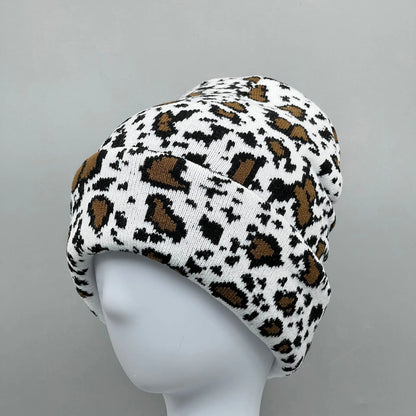 Autumn Winter Knit Hat Women Outdoor