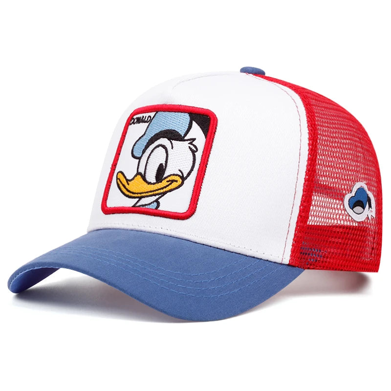 High Quality Brand Anime Cartoon Snapback Cotton Baseball Cap Men Women