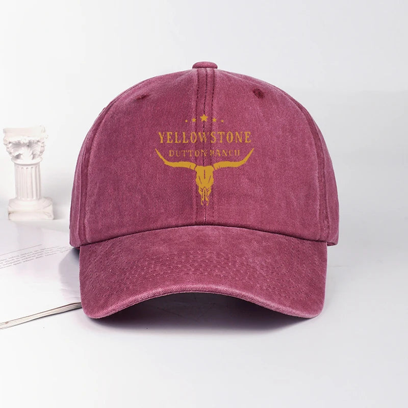 Adjustable Vintage Baseball Cap Unisex Casual Style