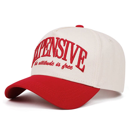 Simple Creative Hip Hop Hat Letter Expensive Embroidered Decorative Hat