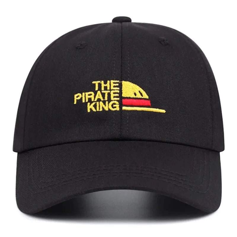 Pop One Piece Luffy Pirate King Dad Hat Embroidery Baseball Cap Snapback Unisex Outdoor Leisure Caps Gifts