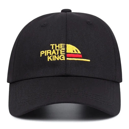 Pop One Piece Luffy Pirate King Dad Hat Embroidery Baseball Cap Snapback Unisex Outdoor Leisure Caps Gifts