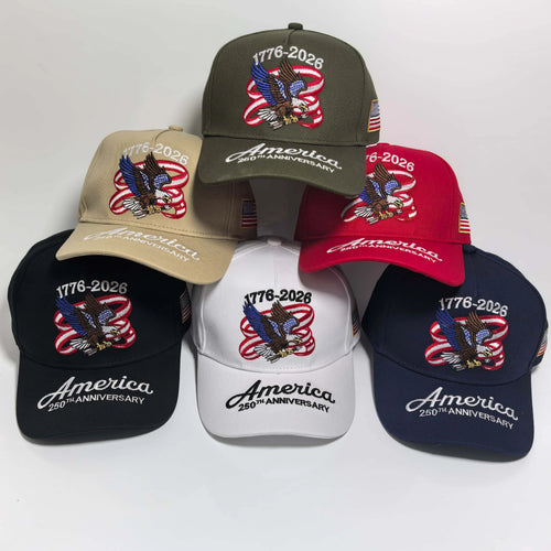 Patriotic US Flag Side Patch Trucker Hat