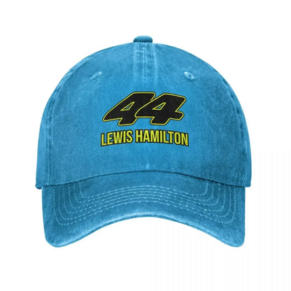 44 Lewis Baseball Cap For Unisex Men Top Racer Vintage Baseball Caps