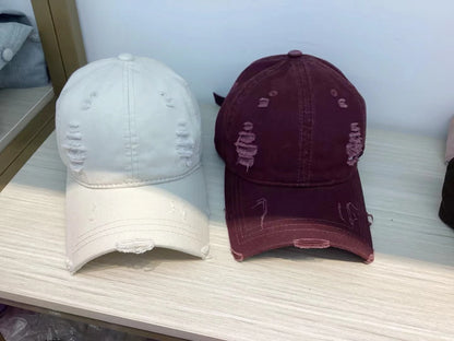 Unisex Square Brim Broken Brim Baseball Cap