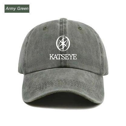 KATSEYE Baseball Cap Washed Printed Trucker Style Unisex Cotton Streetwear Korean Fashion Summer Sun Hat