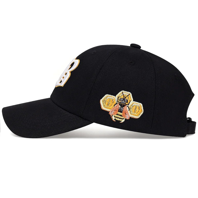 Baseball Cap Cotton  Sun Hat Spring Summer B Letter embroidery Dad Hats Hip Hop Tiger Caps For Men Women