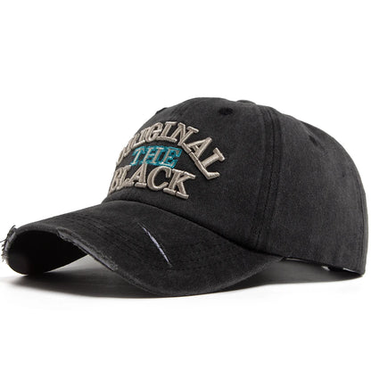 Vintage Baseball Cap Men Women Letter Embroidery Snapback Caps For Daily Casual