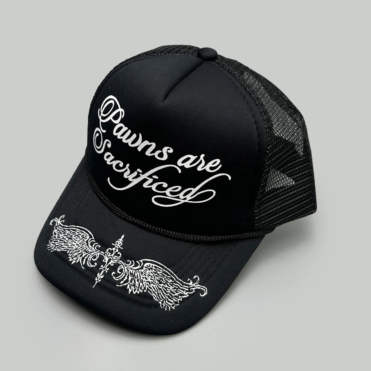 Unisex Personal Printed Letters Wing Baseball Hats Hip Hop