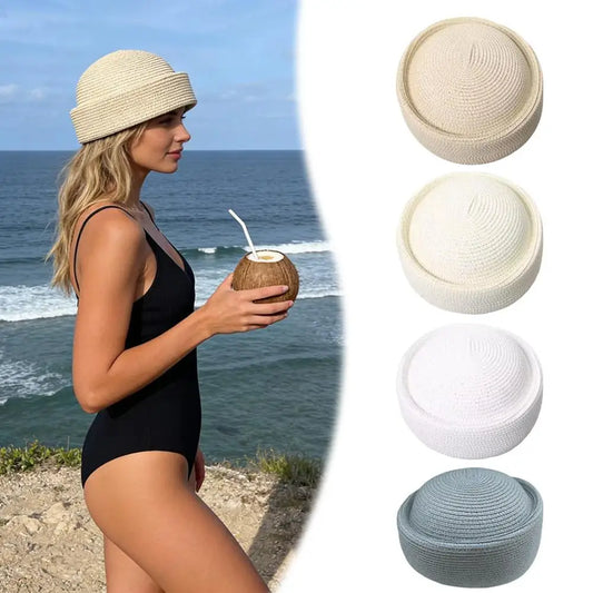 Retro Artistic Painter Breathable Straw Hat 2026 N