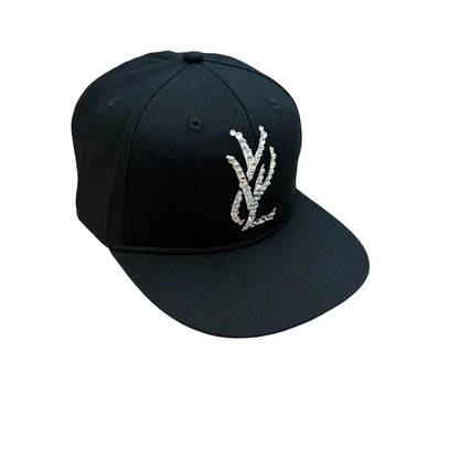 Rhinestone Opium Yvl Fitted Men Women Hat Cap