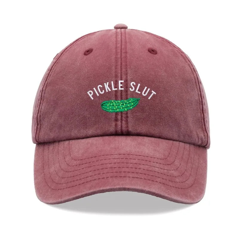 Personality Fashion Pickle Baseball Caps
