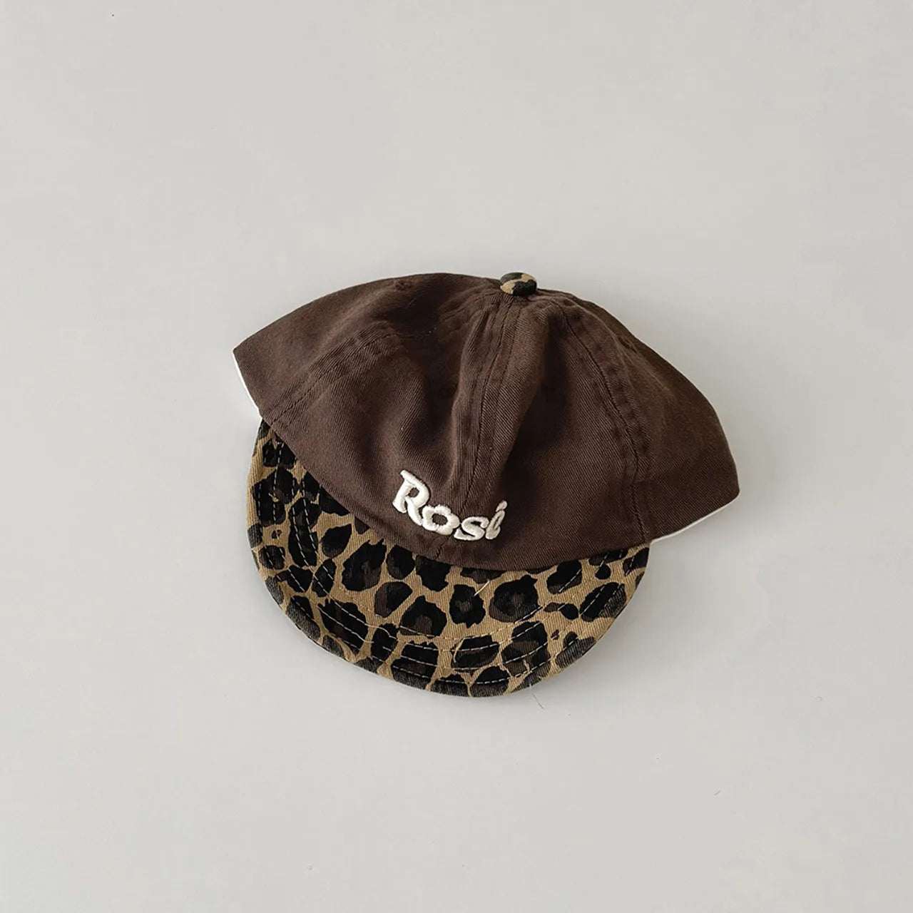 Fashion Leopard Print Baby Baseball Hat