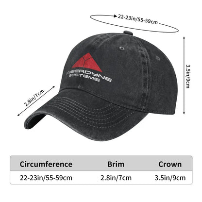 Cyberdyne Systems Fashion Baseball Cap Peaked  Men's Hat Women's