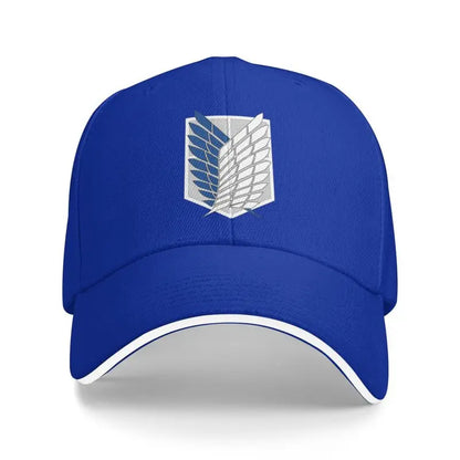 Attack on Titan Print Sandwich Baseball Caps