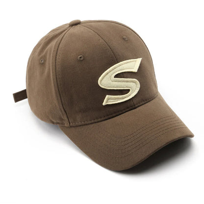 Baseball Cap S Letter Cap Sun Hat Spring Autumn Baseball Cap Breathable Outdoor Leisure Hats