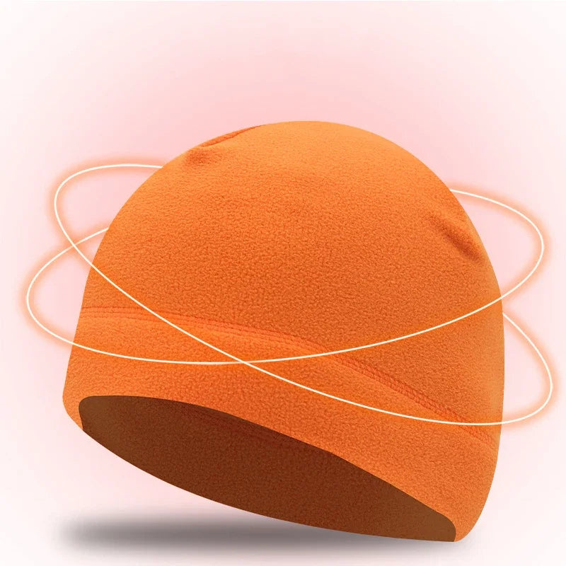 Warm Winter Hats For Men Women Windproof Cycling Thermal Fleece Caps