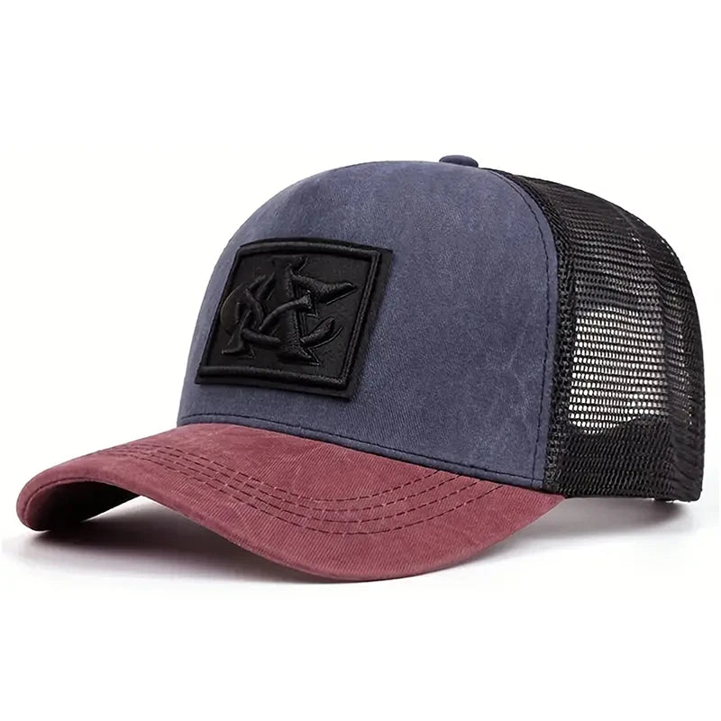 Personalized Mesh Hat CA Embroidery Outdoor Leisure Daily Sunshade Hat Street HipHop