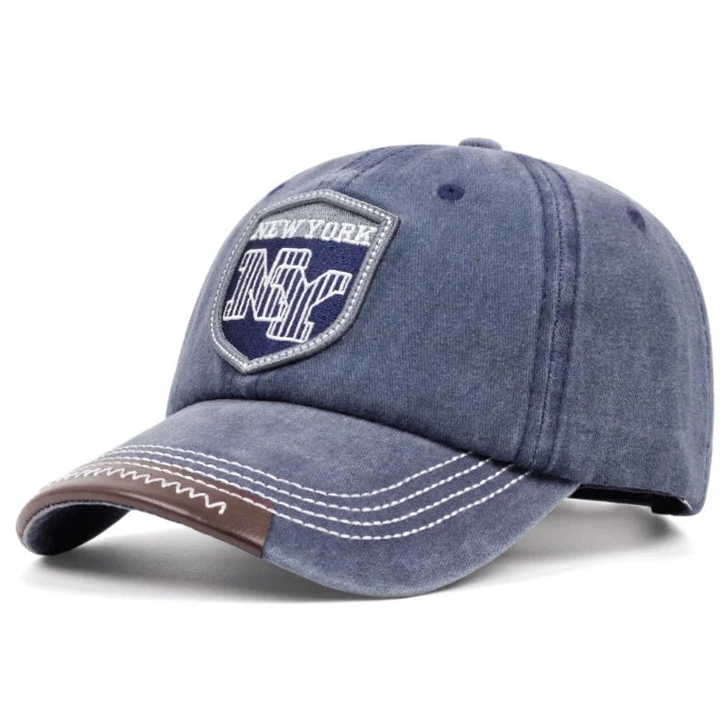 Unisex Adjustable NY Embroidery Baseball Cap All Seasons
