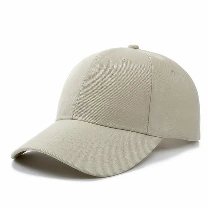 Unisex Cap Casual Plain Baseball Cap Adjustable Snapback Hats