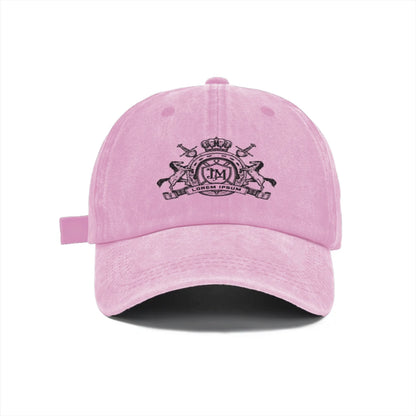 Unisex Vintage Washed Cotton Baseball Cap