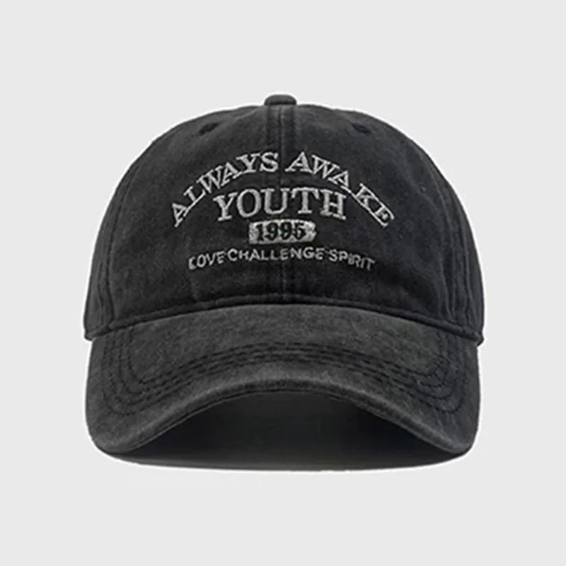 Cotton Retro Vintage Baseball Cap Men Women Denim
